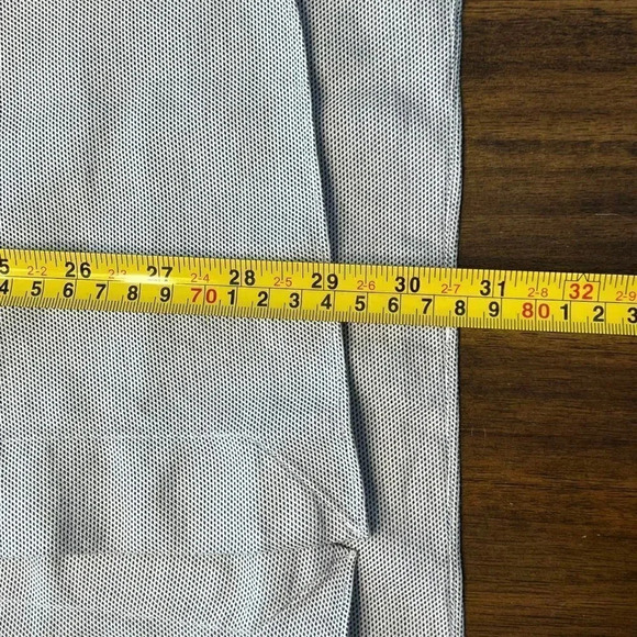 Ermenegildo Zegna Micro Diamond Print Button Down 42 / 16.5 - Picture 7 of 7